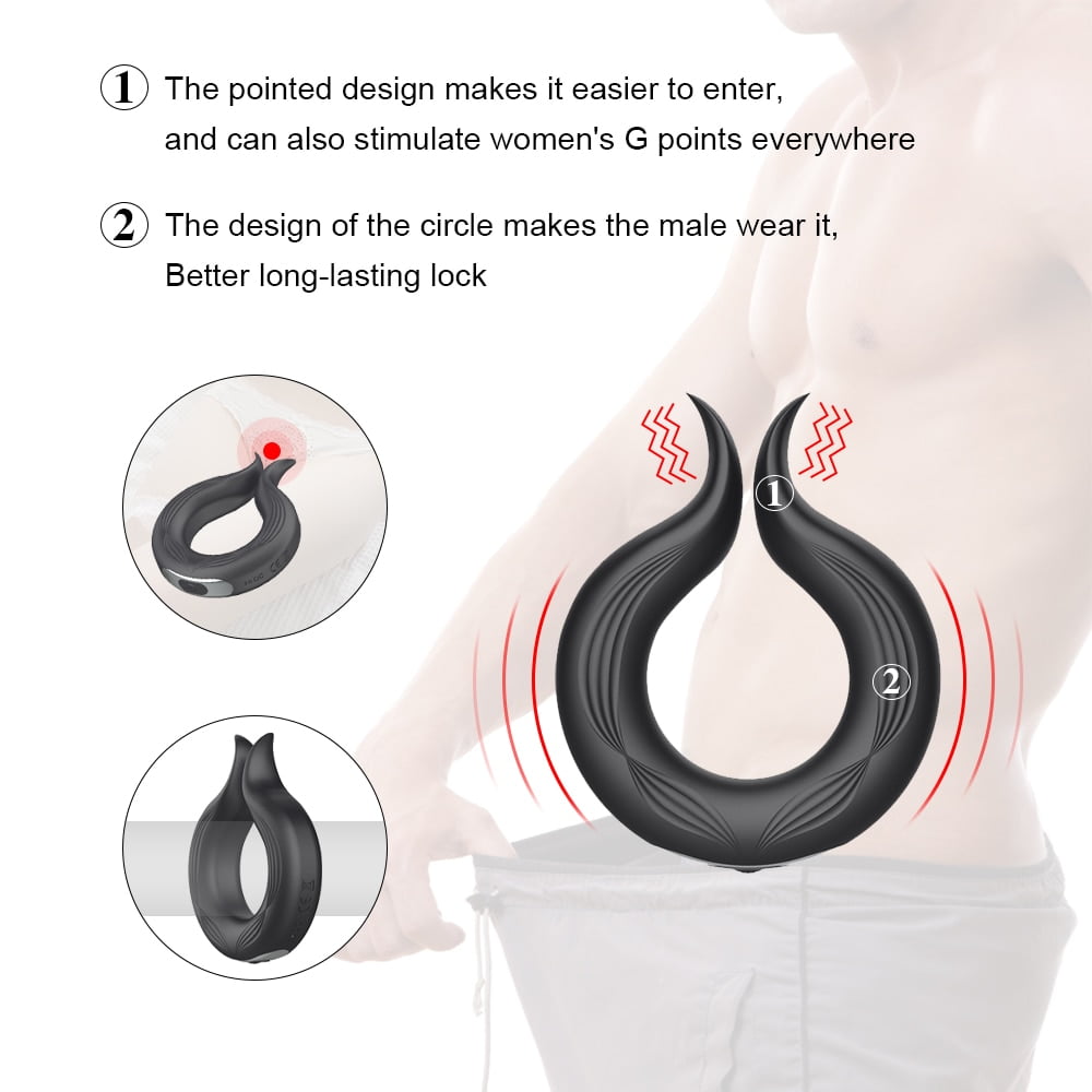 New-10-Speed-Penis-Ring-Vibrator-For-Men-Delay-Ejaculation-Erotic-Male-Sex-Toy-Chastity-Cock-7