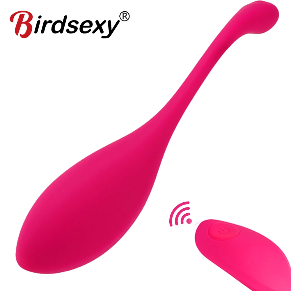 Silicone Erotic Jump Egg Remote Control Female Vibrator...
